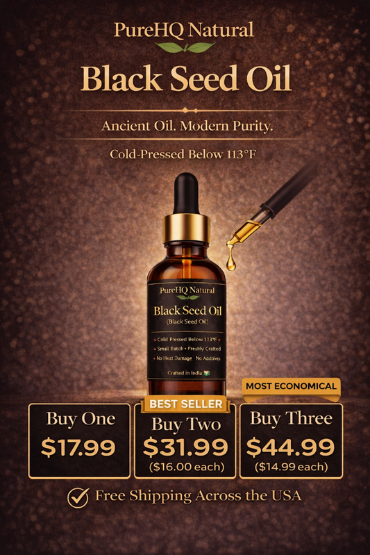 PureHQ Premium Black Seed Oil (Kalonji) – 100ml