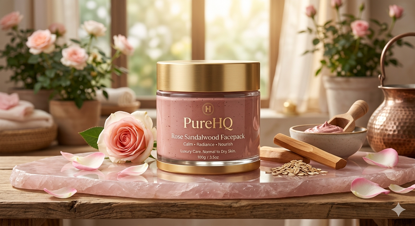 Rose Sandalwood Facepack
